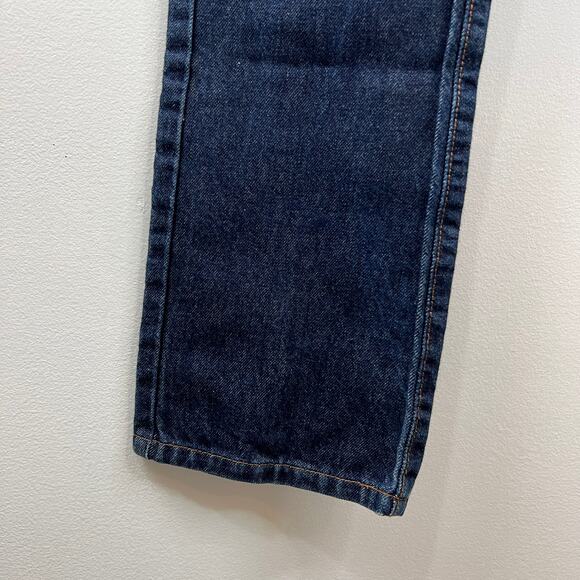 VTG GUESS Jeans Vintage Dark Blue Rigid Denim Slim-Straight Leg Jeans Women's 24 - Picture 3 of 6